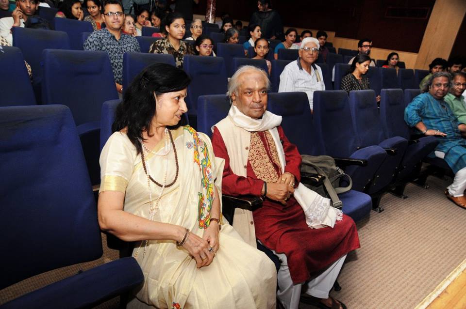 Pt Birju Maharaj Ji ,in conversation with Mrs Nalini Malhotra Jain